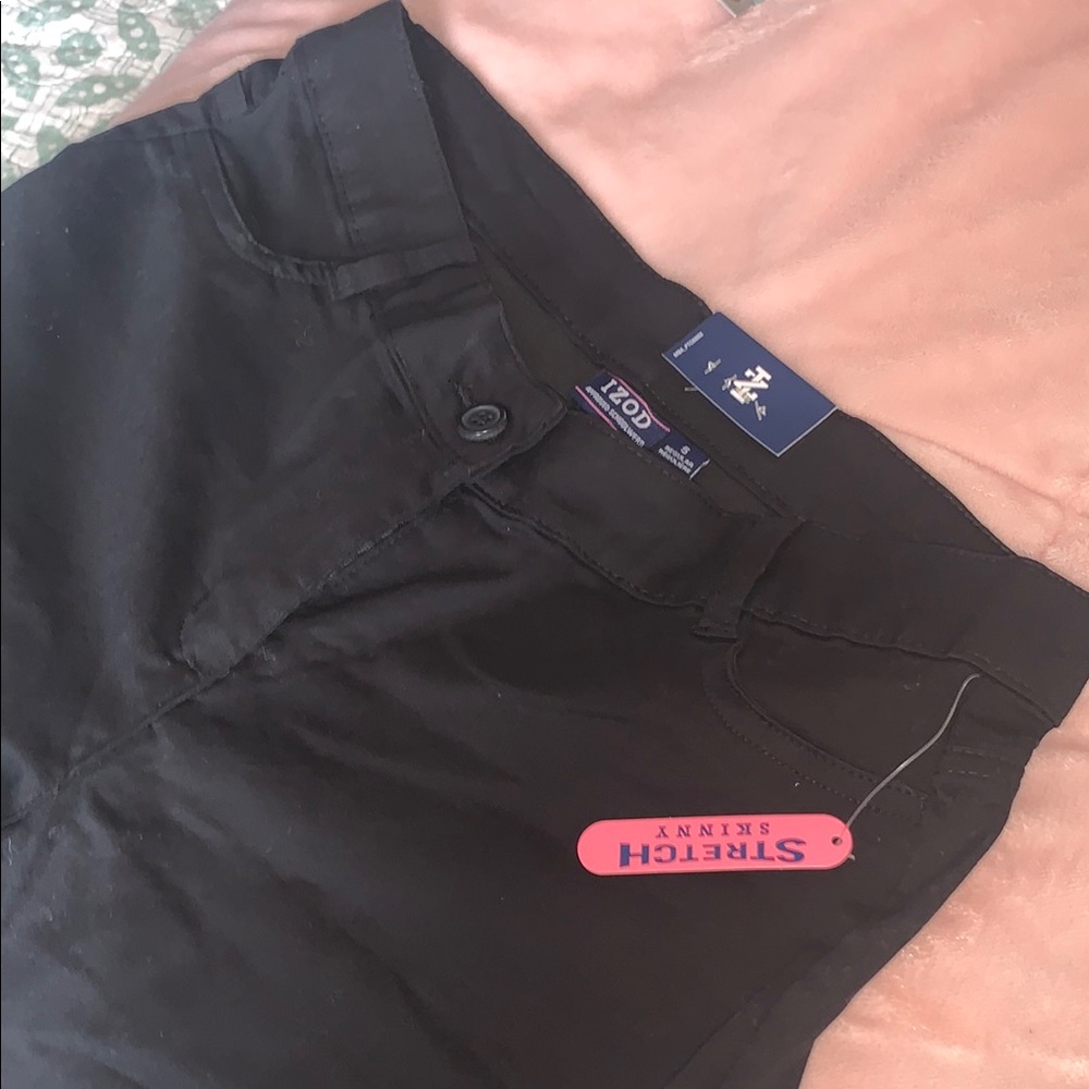 IZOD Black Stretch Skinny Pants